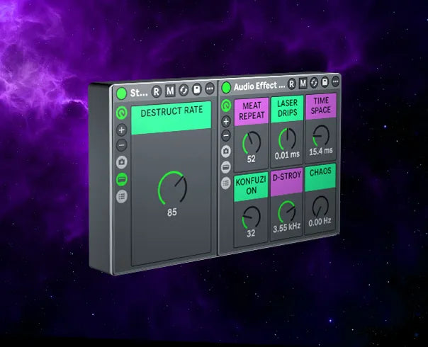 3D Ableton Glitch Generator FX Rack