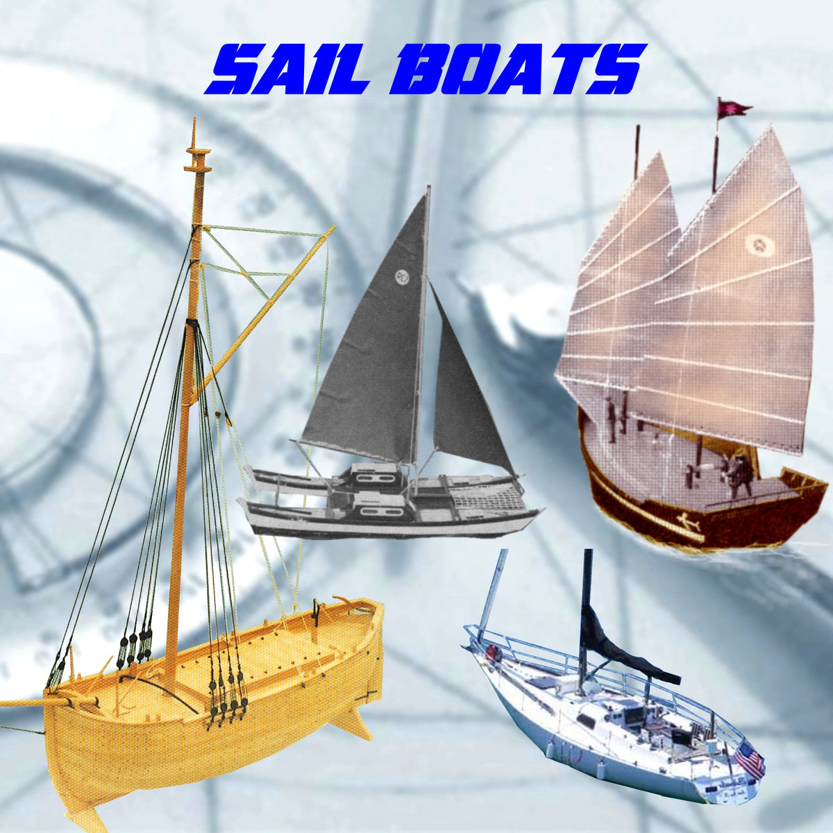 vintage model sailboat plans