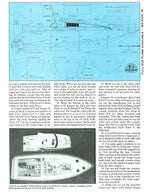 Full Size Printed Plan deep-vee ocean racer VIRGIN ATLANTIC II Scale 1/32 26" Radio Control