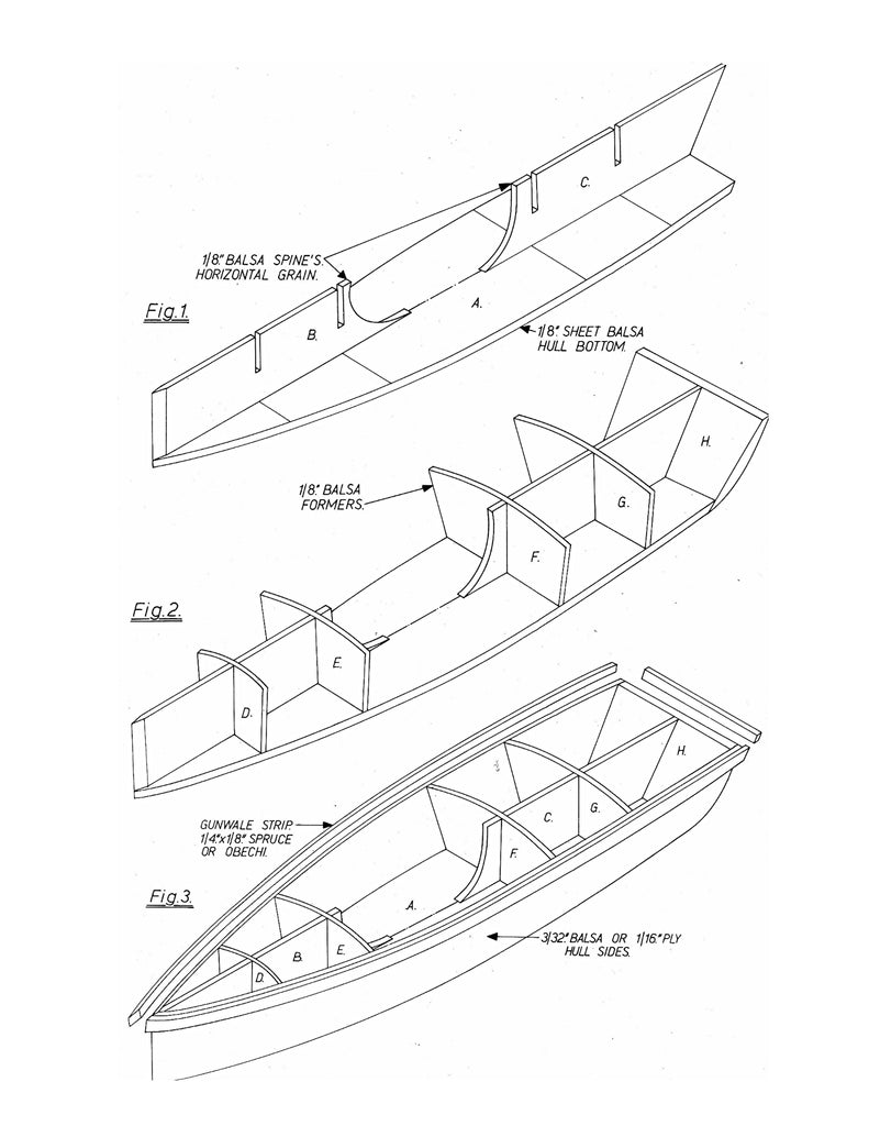 full size printed plans to build brigitte steam launch and