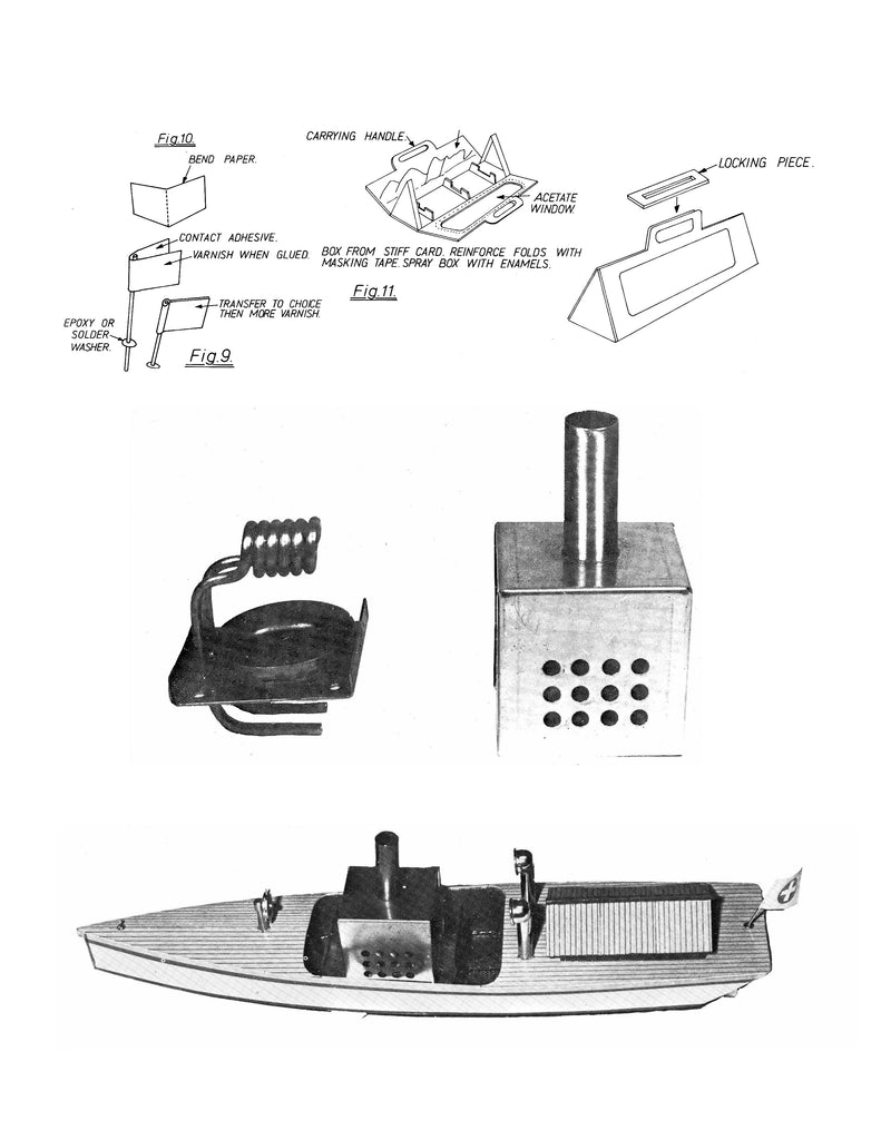 full size pop pop boat