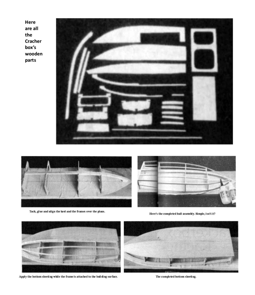 Full Size Printed Plan 1/10 Scale Racing 05 Electric 