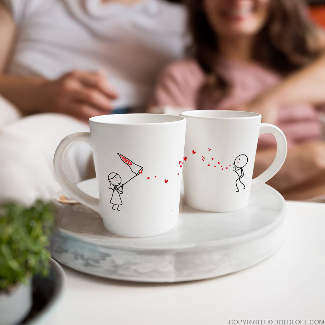 BoldLoft Love You Madly His and Hers Drinking Glasses – BOLDLOFT