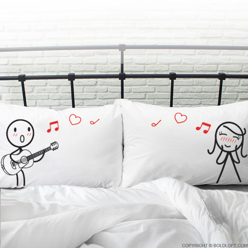 BoldLoft Say I Love You Couple Pillowcases-Valentines Day Gift for Her –  BOLDLOFT