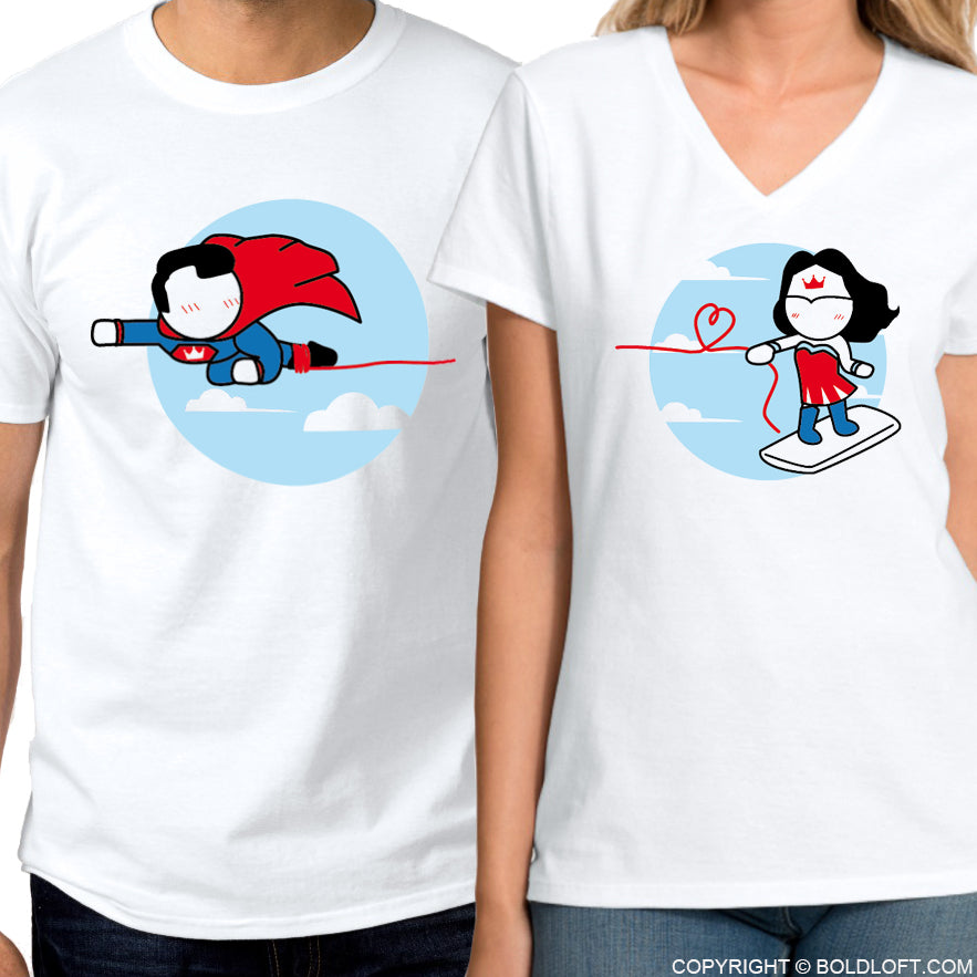 Superhero shirts for you guys! #cupido #couple #roblox #clothes