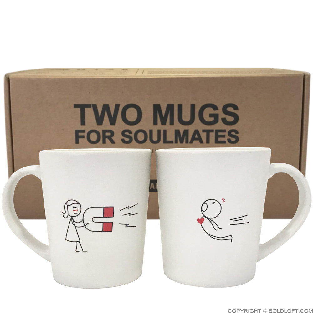Unique His and Her Coffee Mugs, You're Irresistible Couple Coffee Mugs