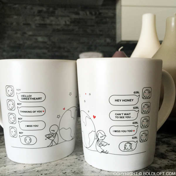 Wish You Were Here™ Couple Coffee Mugs
