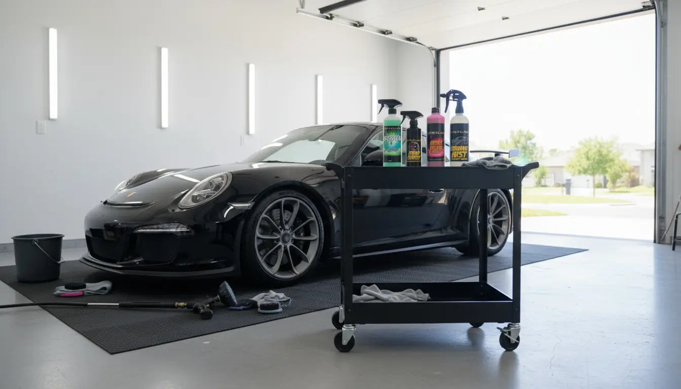 Productos Limpieza Exterior Coche Sencillo.