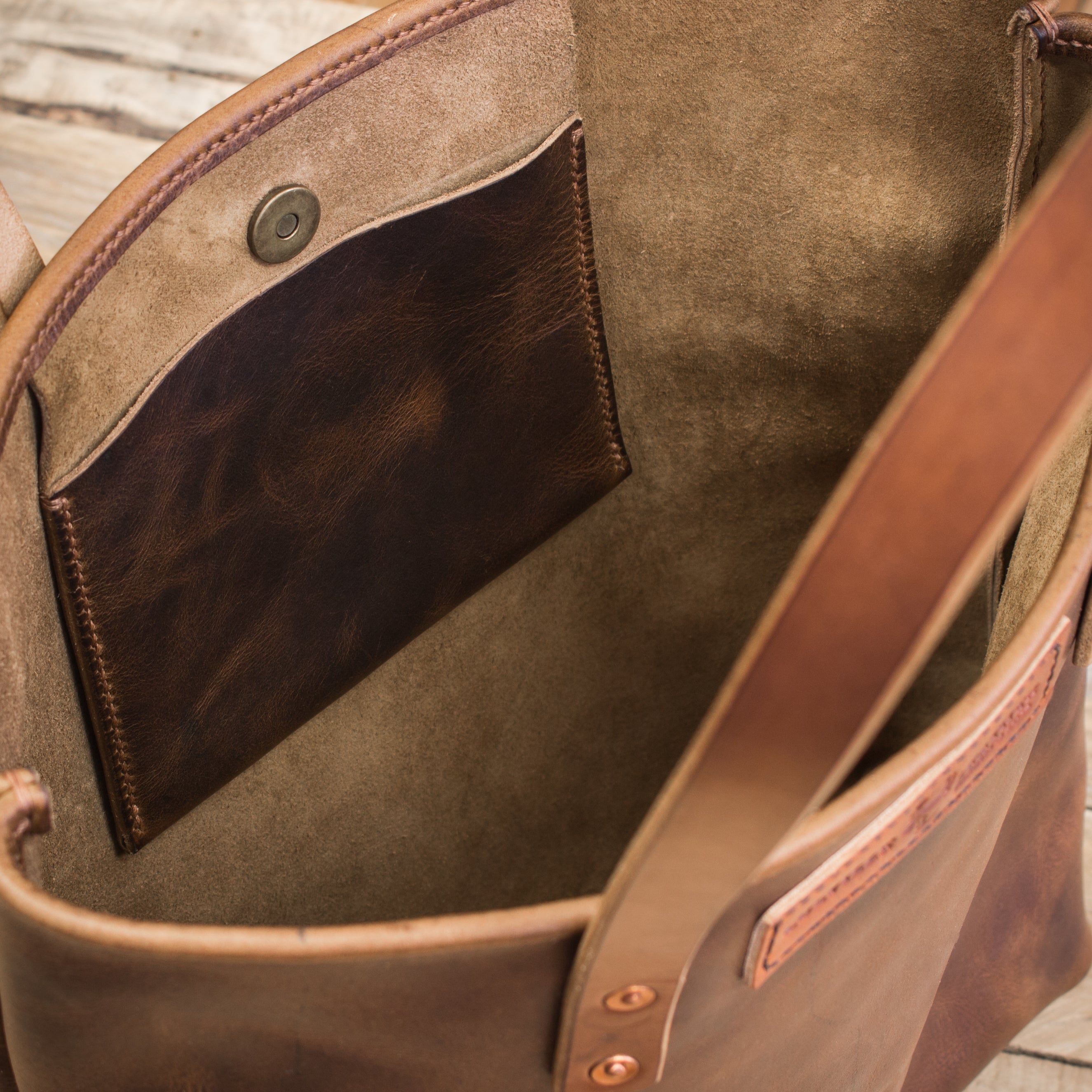 Leather Tote Bag - Colville Leather