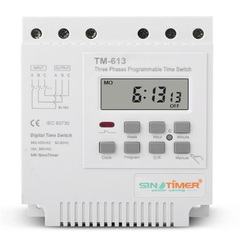 380V Programmable Control Power Timer Switch