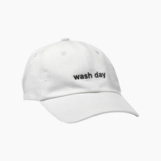 White "wash day" Briogeo Hat