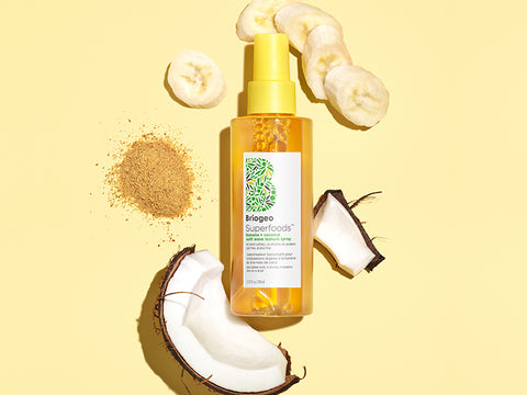 Briogeo Superfoods™ banana + coconut soft wave texture spray