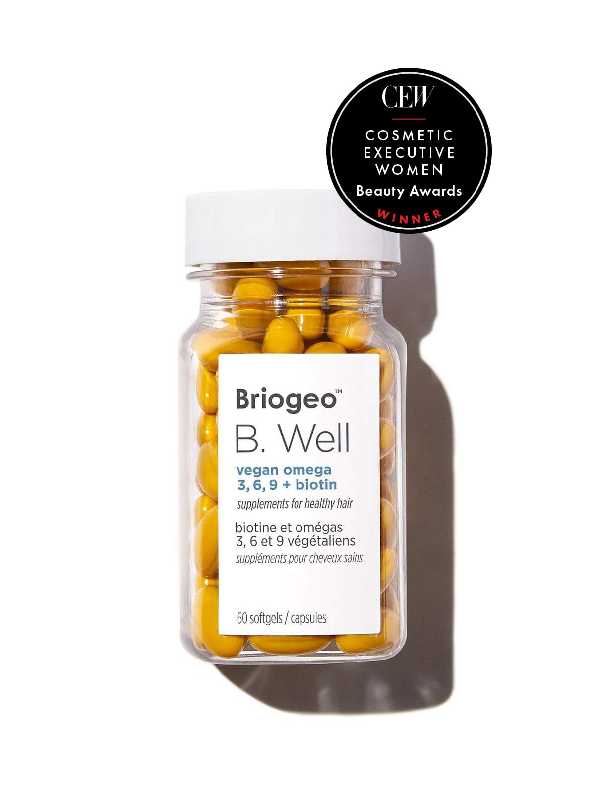 B. Well Vegan Omega 3, 6, 9 + Biotin Supplements For Healthy Hair