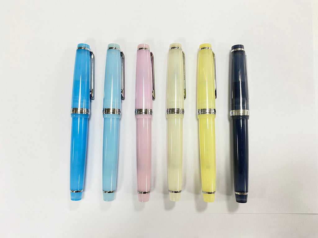 Anterique Stationers Ballpoint Pen - 0.5 mm - Aqua Blue