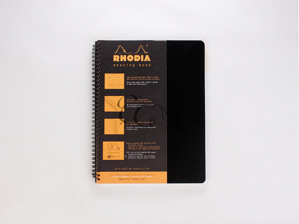 Rhodia Classic Meeting Book Wirebound A5 – Everything Calligraphy