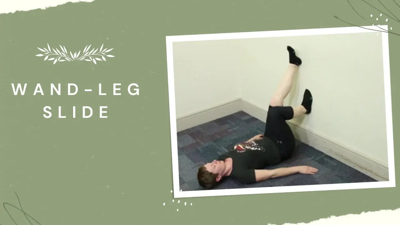 Wand-Leg Slide Pilates