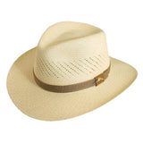 panama straw hat with vented crown by tommy bahama