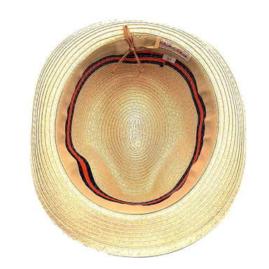 Sunny Dayz Small Heads Straw Fedora Hat