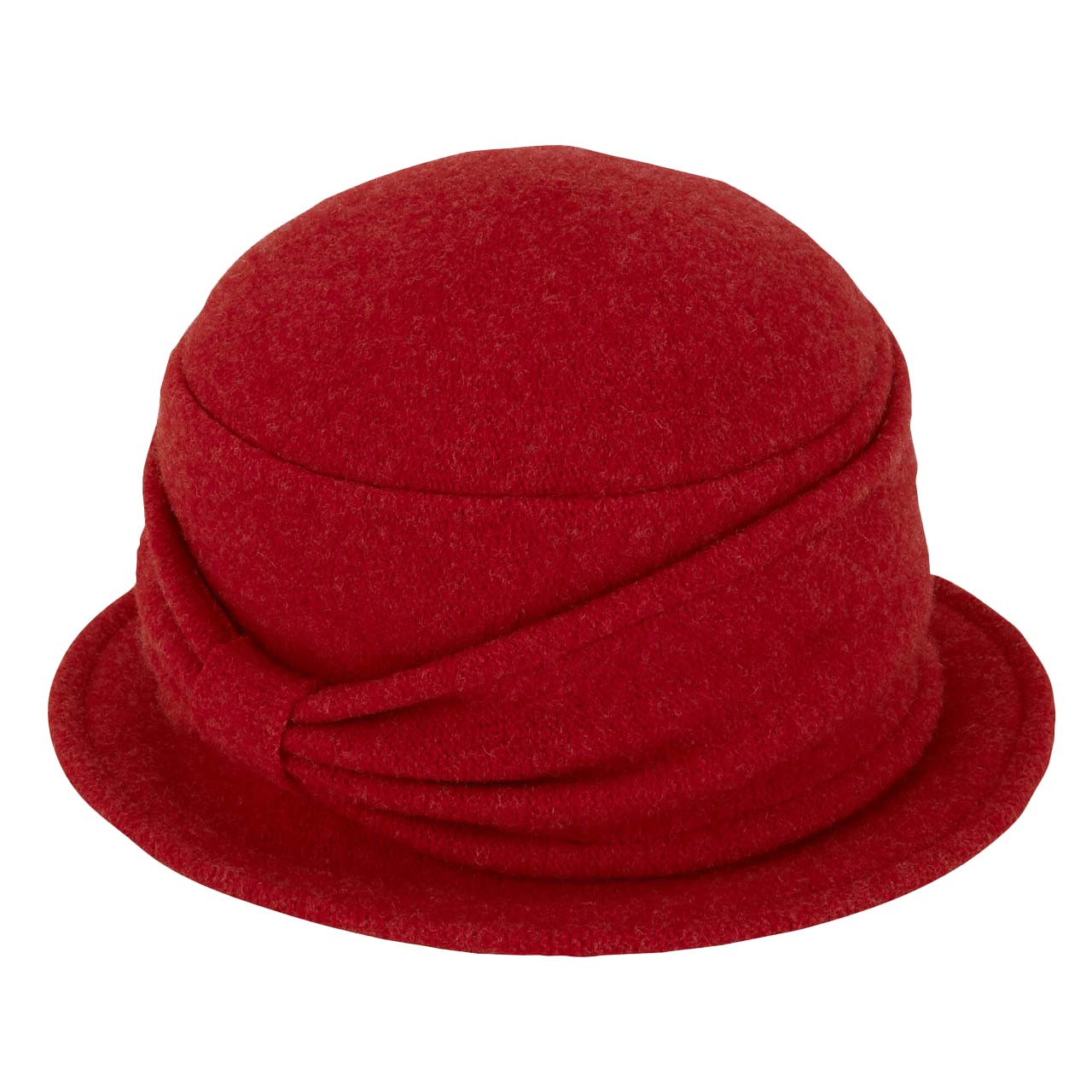 Pleated Soft Boiled Wool Beanie Hat - Adora® Hats