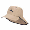 tommy bahama cap with trimmed sun shield neck protection