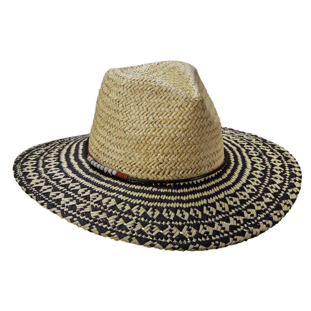 Diamond Design Woven Toyo Safari Hat by Brooklyn Hats for Women ...