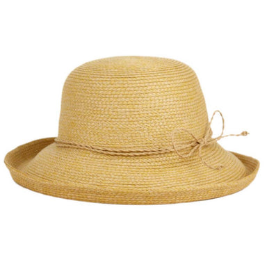Braid Straw Up Turned Brim Safari Hat - Angela & William Hats —  SetarTrading Hats