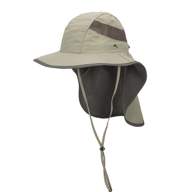 size:54-56cm/S)Men Women Safari Fishing Sun Cap with Removable