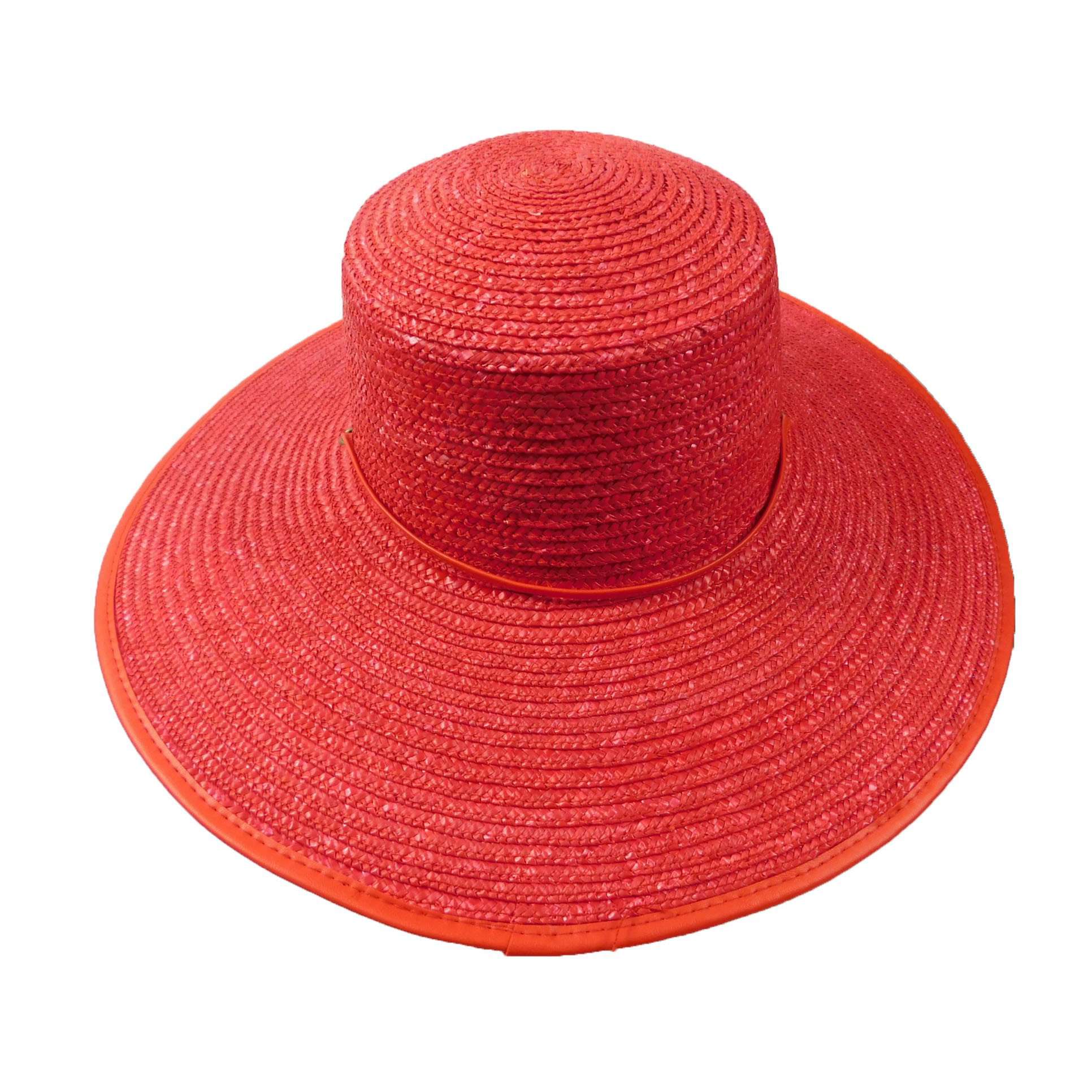 Boater with Large Brim and Chin Cord — SetarTrading Hats