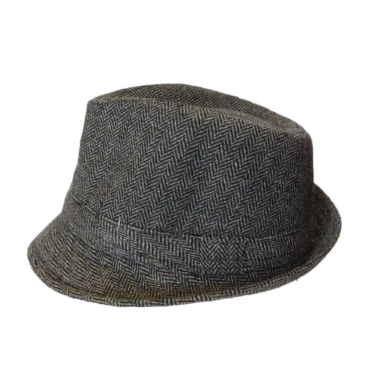 Herringbone Winter Trilby Hat — SetarTrading Hats