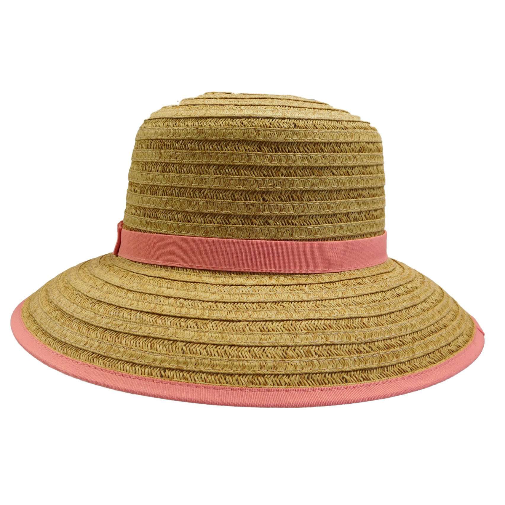 Cappelli Big Brim Hat with Ribbon Accent-Shapeable Women's Summer Hats ...