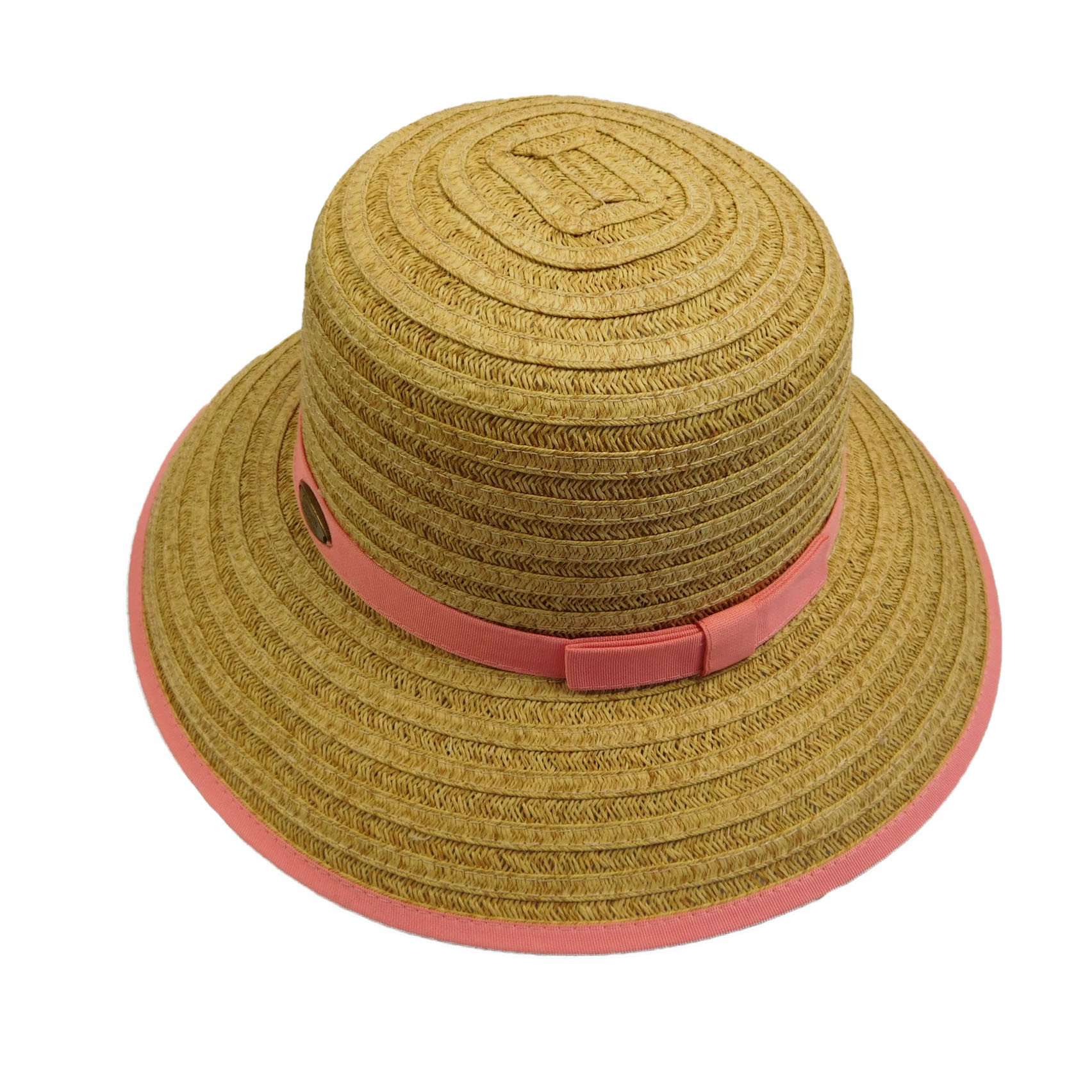 Cappelli Big Brim Hat with Ribbon Accent-Shapeable Women's Summer Hats ...