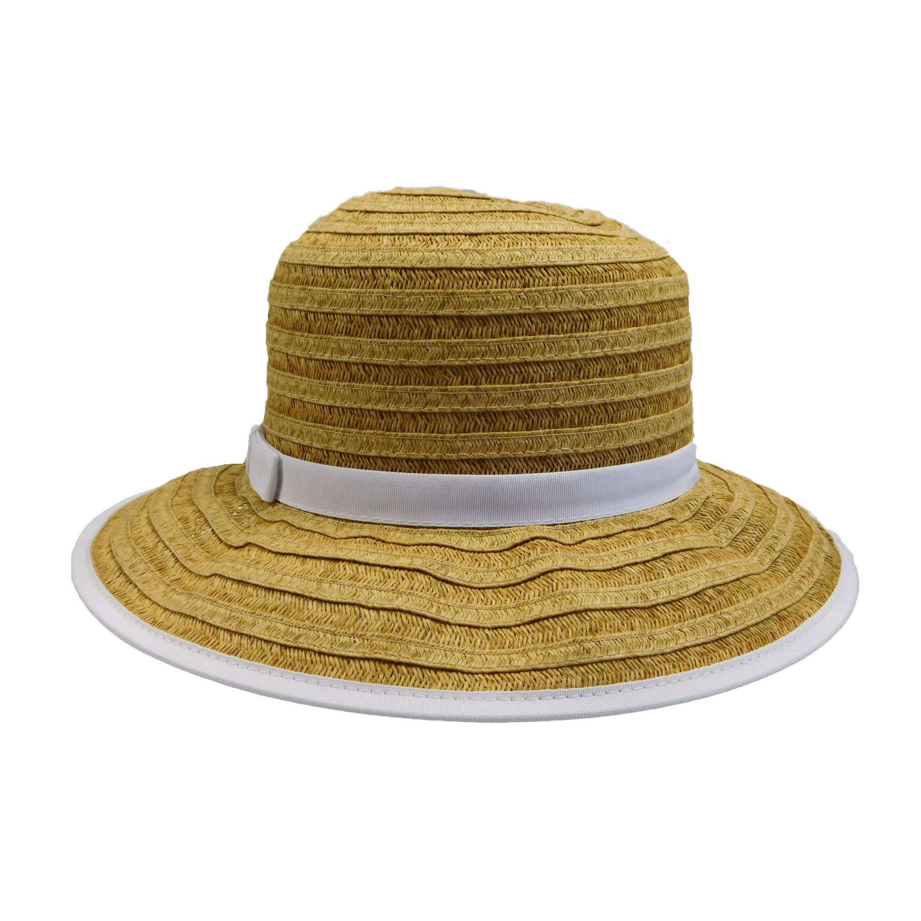 Cappelli Big Brim Hat with Ribbon Accent-Shapeable Women's Summer Hats ...