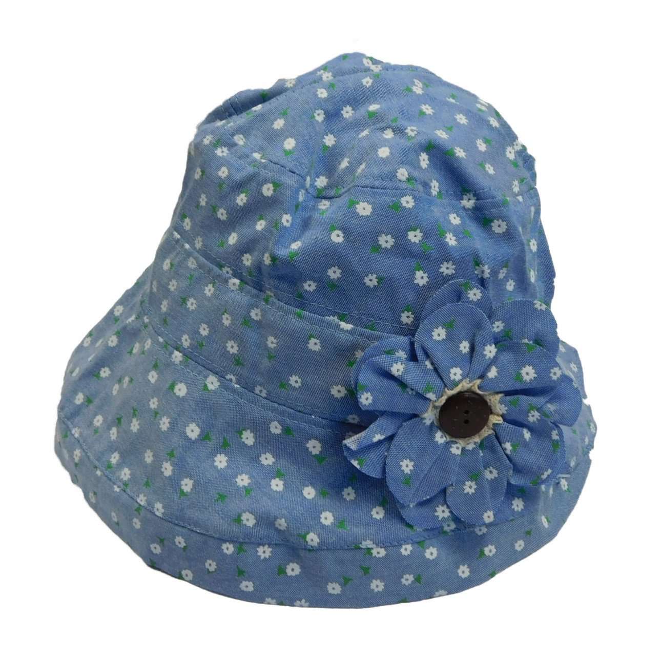 Floral Design Cloche Hat — SetarTrading Hats