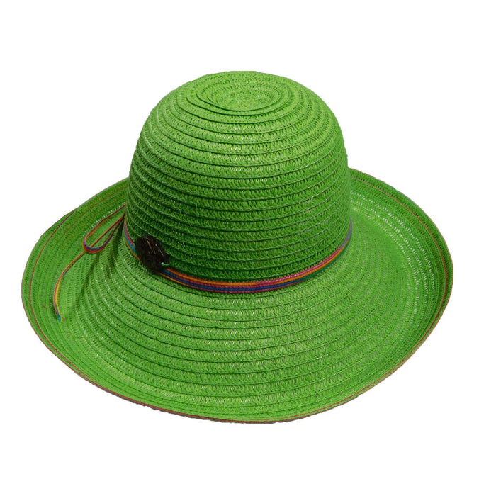 Panama Jack Kettle Brim Hat with Multicolor Trim - SALE $10.99 ...