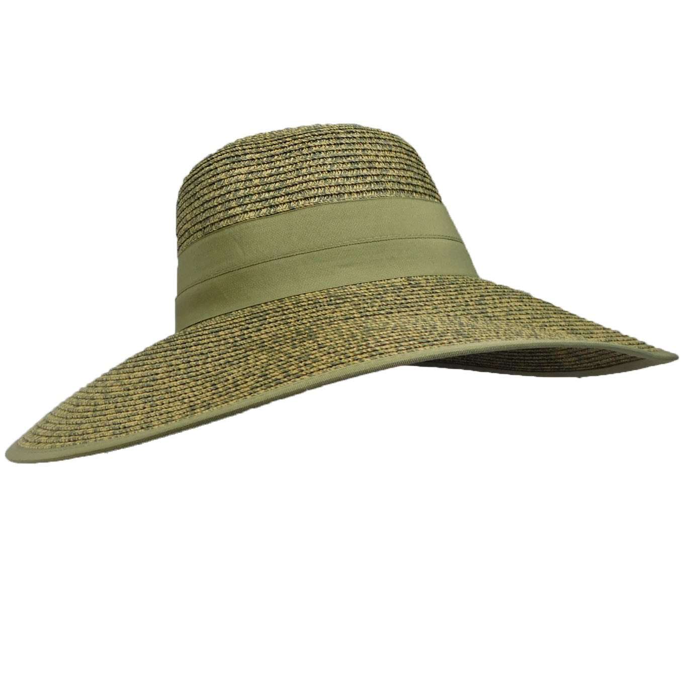 Heather Capeline Hat with Bow - Green — SetarTrading Hats