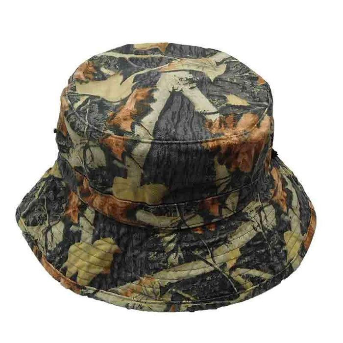 Hunting Camp Camo Jungle Bucket Hat - CapSmith Men's Caps ...