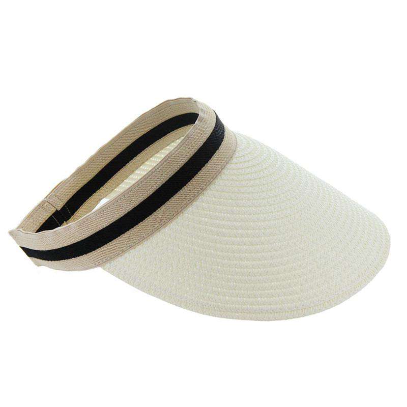 Clip On Sun Visor with Elastic Comfort Band — SetarTrading Hats