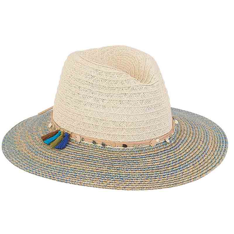Petite Safari Hat with Colorful Brim - Sunny Dayz™ — SetarTrading Hats
