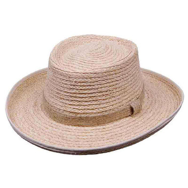 Tommy Bahama Palm Safari Hat with 3-Pleat Cotton Band for Men