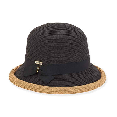 Small Brim Sun Hat with Straw Band - Sun 'N' Sand Hat