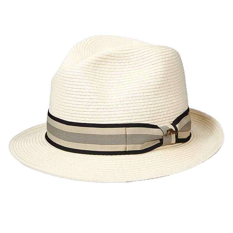 Tommy Bahama Classic Ivory Fedora Hat 