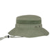 Taslon Jungle Bucket Hat with Snap Brim, 2XL - Juniper UV Hats, Bucket Hat - SetarTrading Hats 