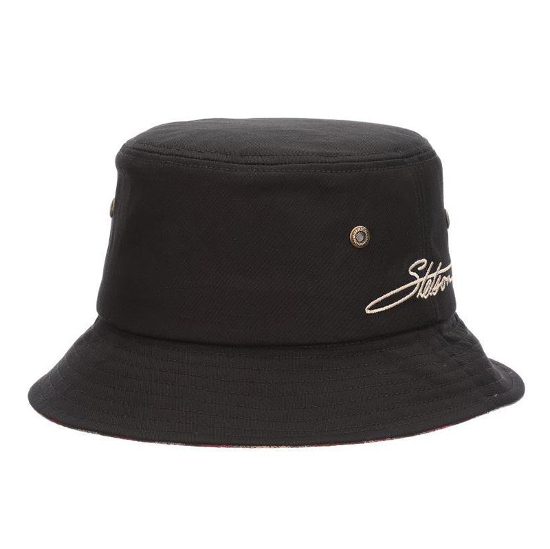 Water Repellent Poplin Bucket Rain Hat - Stetson Hats — SetarTrading Hats