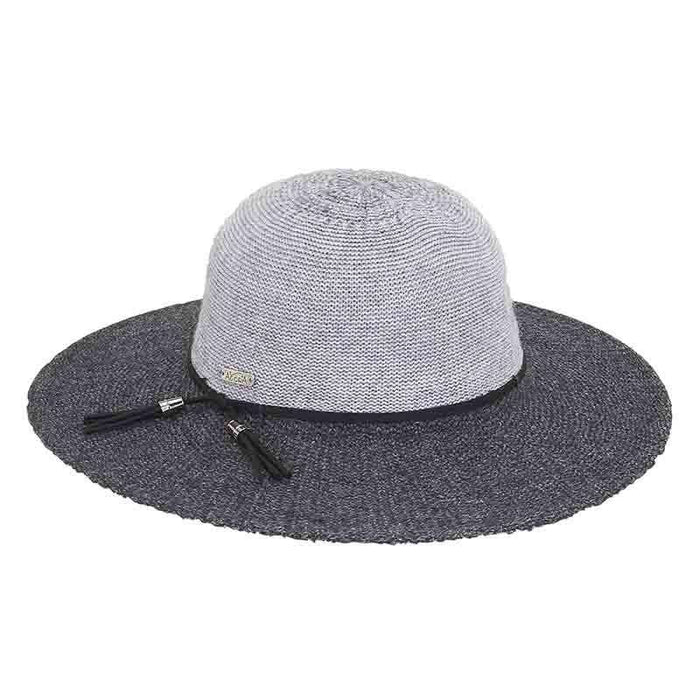 Knit Capeline Style Hat with Suede Tassles by Adora®-Women's Fall Hats ...