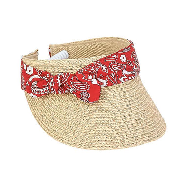 XINCHIA Women's Fedora Bowknot Straw Sun Hat Summer Sun Visor Hat