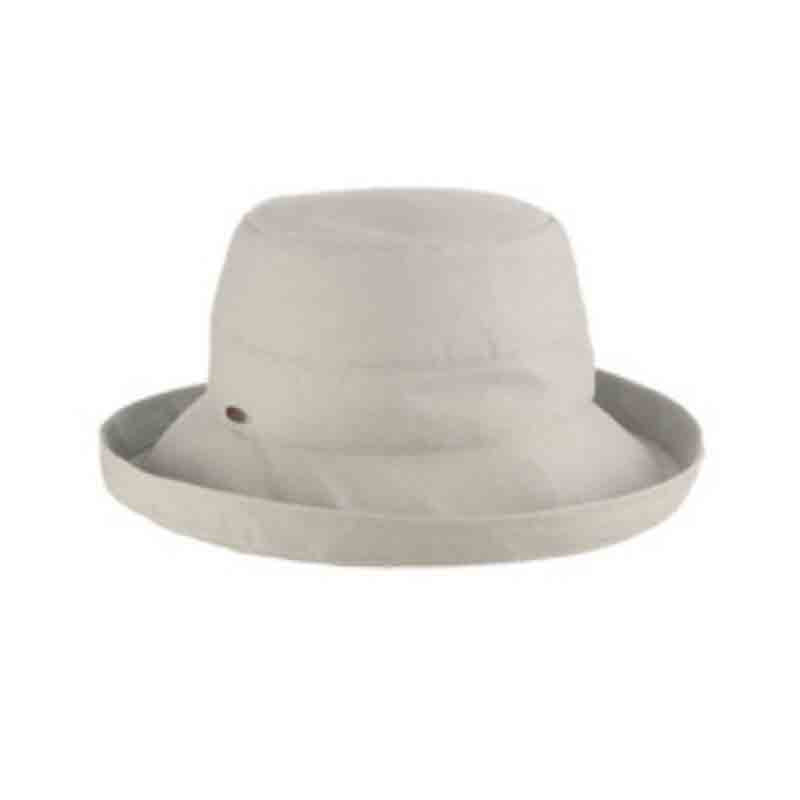 Cotton Up Turned Large Brim Sun Hat - Scala Hats for Women ...