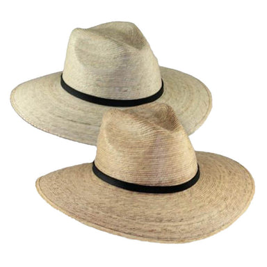 Braided Palm Leaf Outback Hat - Dorfman Hats