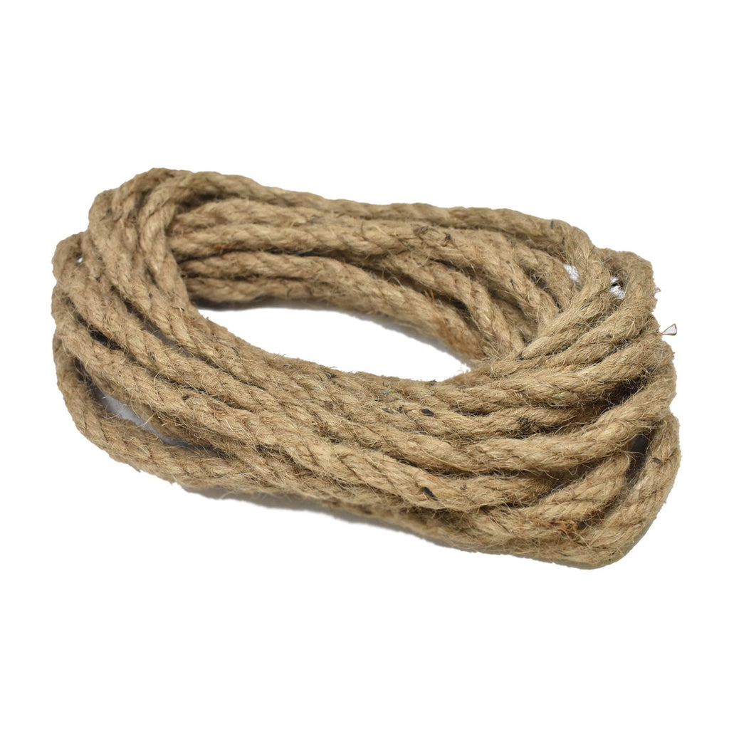 Natural Jute Craft Rope, Natural, 9-Feet 