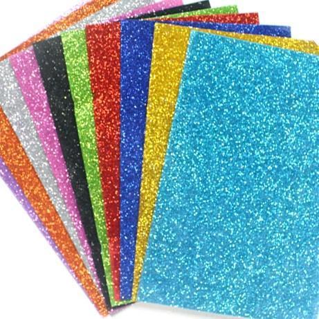 Plain EVA Foam Sheet, 11-1/2-Inch x 8-1/2-Inch, 4-Piece, Primary Assorted