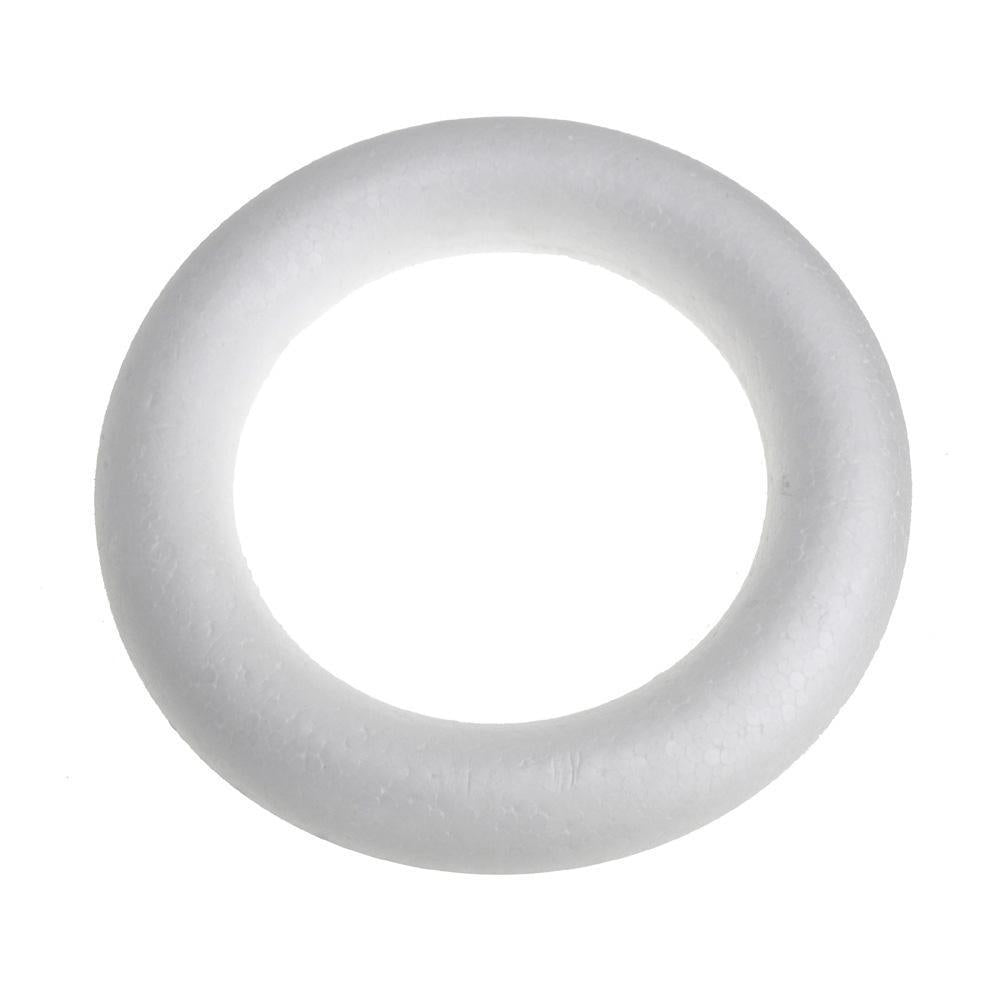 Poly Foam Disk White 8-inch 